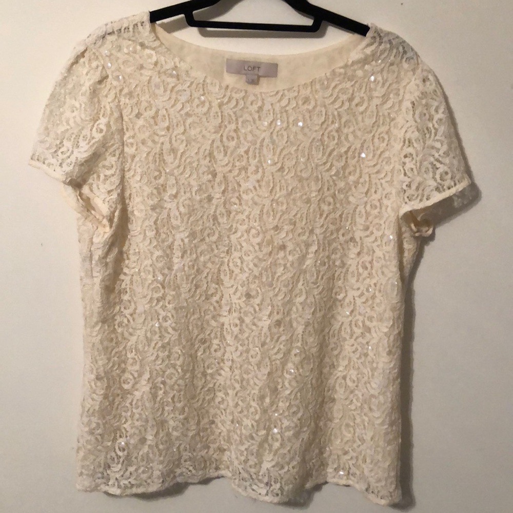Loft Sequin Top - image 1